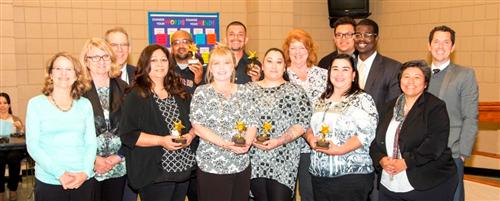 2016-17 Classified Employees of the Year were honored by the Board of Education at its May 10, 2017, meeting. 2016-17 Classified Employees of the Year were honored by the Board of Education at its May 10, 2017, meeting.